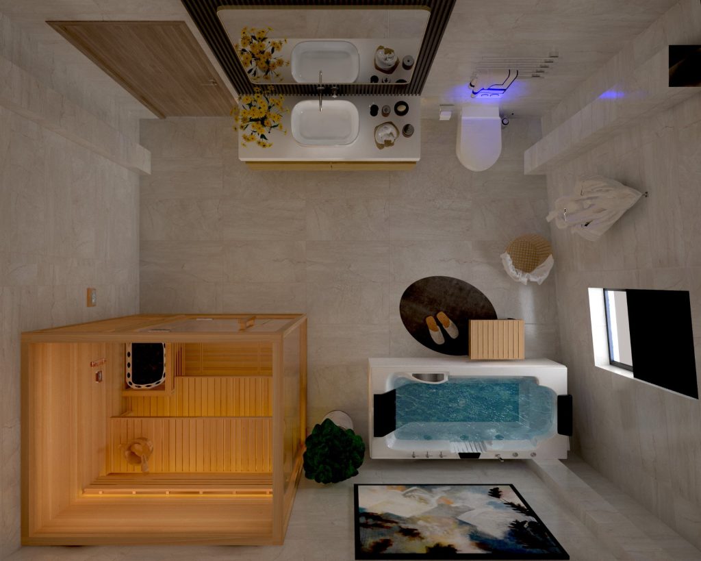 thiết kế và thi công phòng xông hơi - HELIOS SAUNA