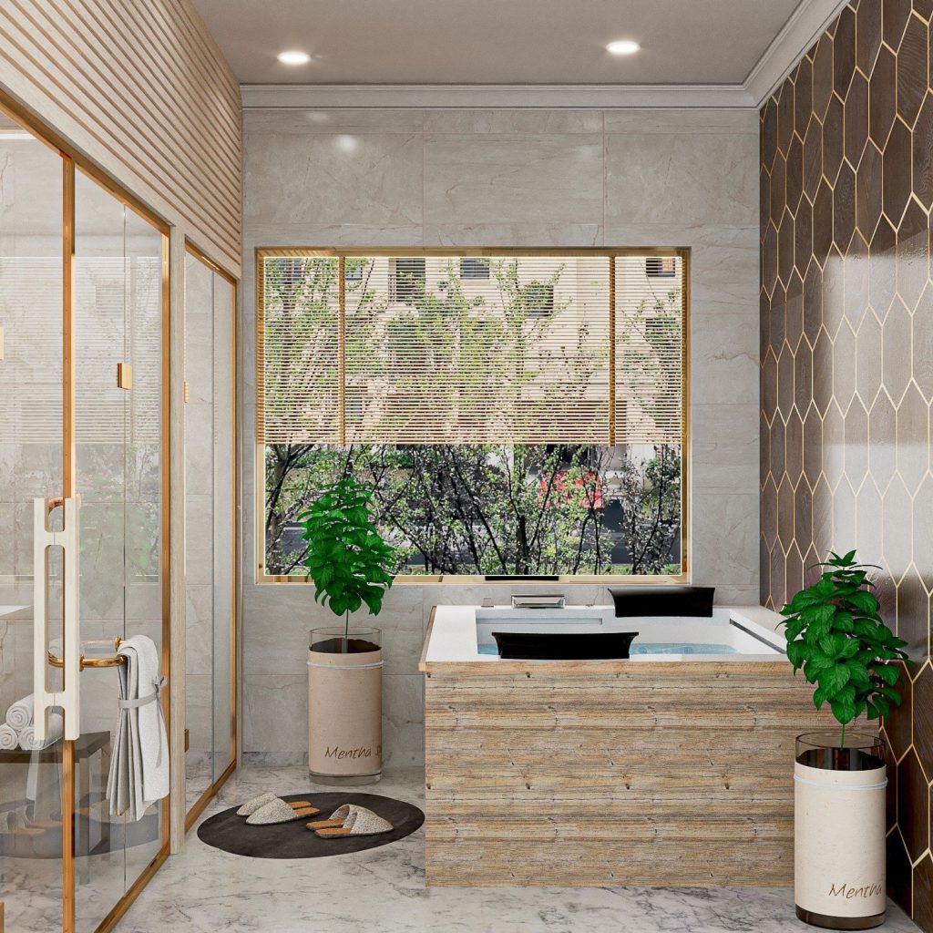 thiết kế và thi công phòng xông hơi HELIOS