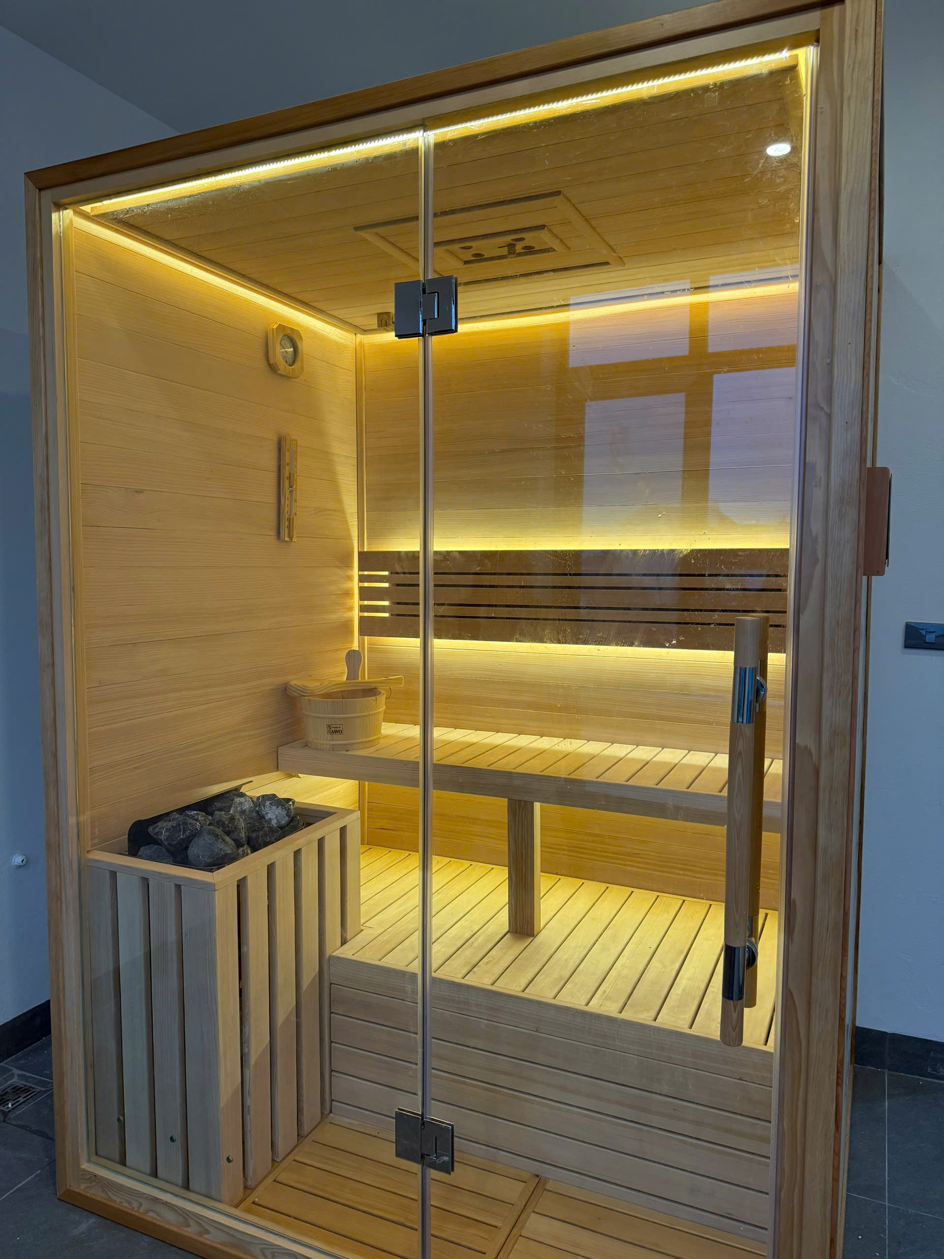 Dự Án Thi Công Phòng Xông Hơi Biệt Thự Cao Cấp Tại An Khánh, Hà Nội | Helios Sauna