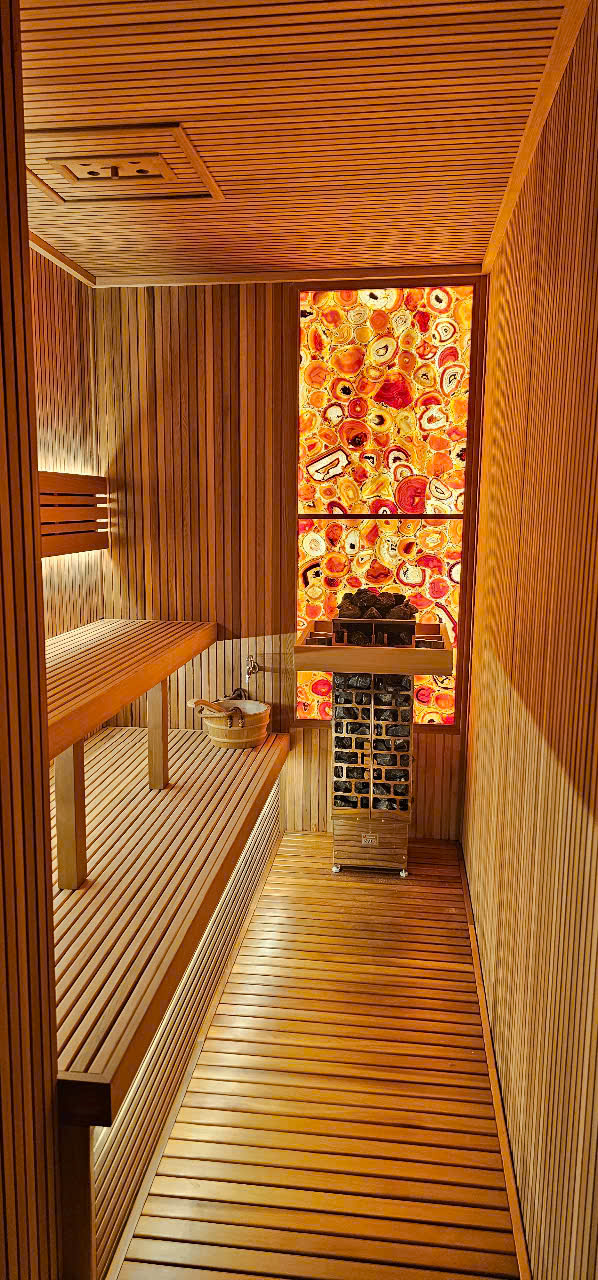 Dự Án Thi Công Cụm Phòng Xông Hơi Biệt Thự Ven Biển Tại Vân Đồn, Quảng Ninh | Helios Sauna 1 Thi công phòng xông hơi khô tại biệt thự Đảo Ngọc Vân Đồn Quảng Ninh - Chị Thùy