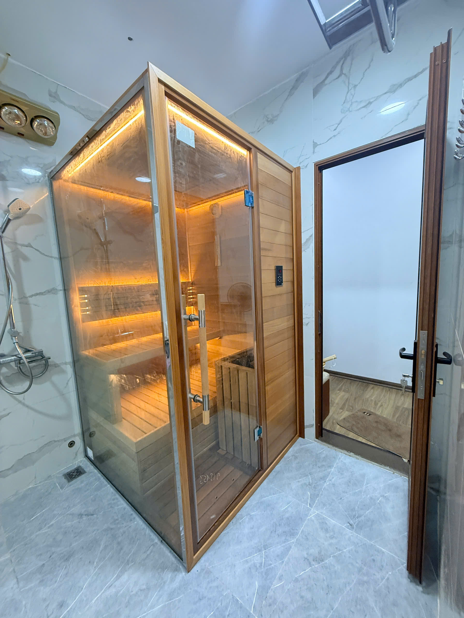 Dự Án Thi Công Tổ Hợp Phòng Xông Hơi Resort Sinh Thái Tại Hòa Bình | Helios Sauna