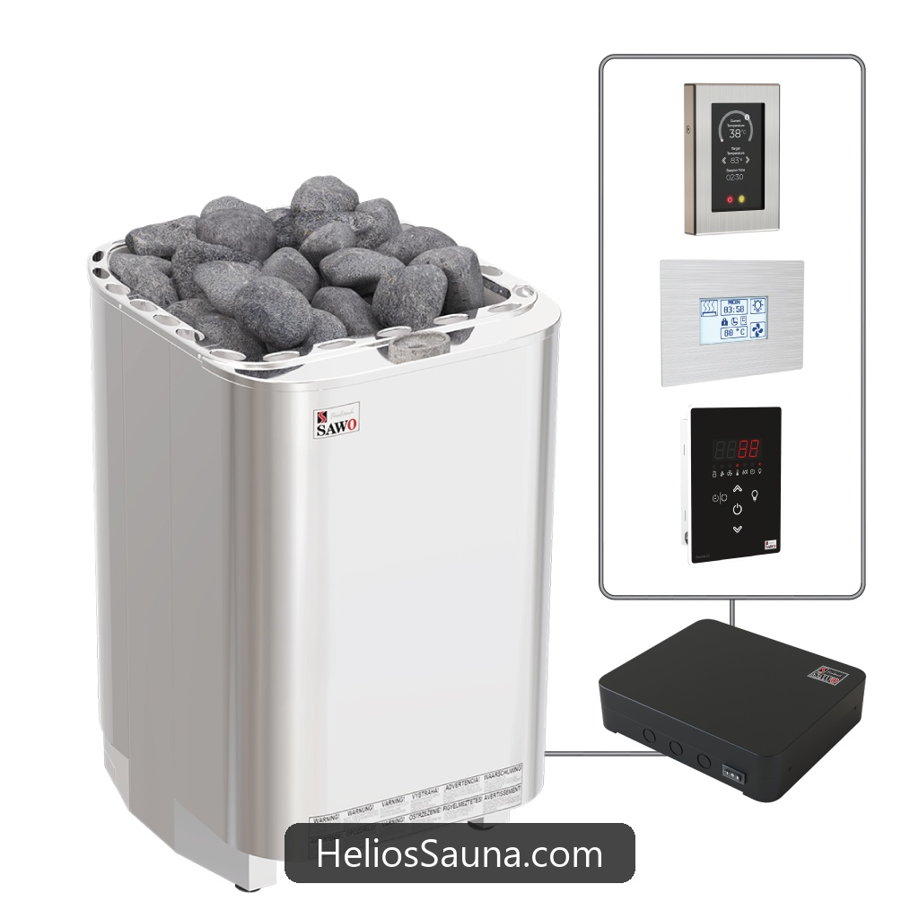 Máy Xông Hơi Khô SAWO Savonia Combi 2 Máy Xông Hơi Khô SAWO Savonia Combi chính hãng Helios Sauna
