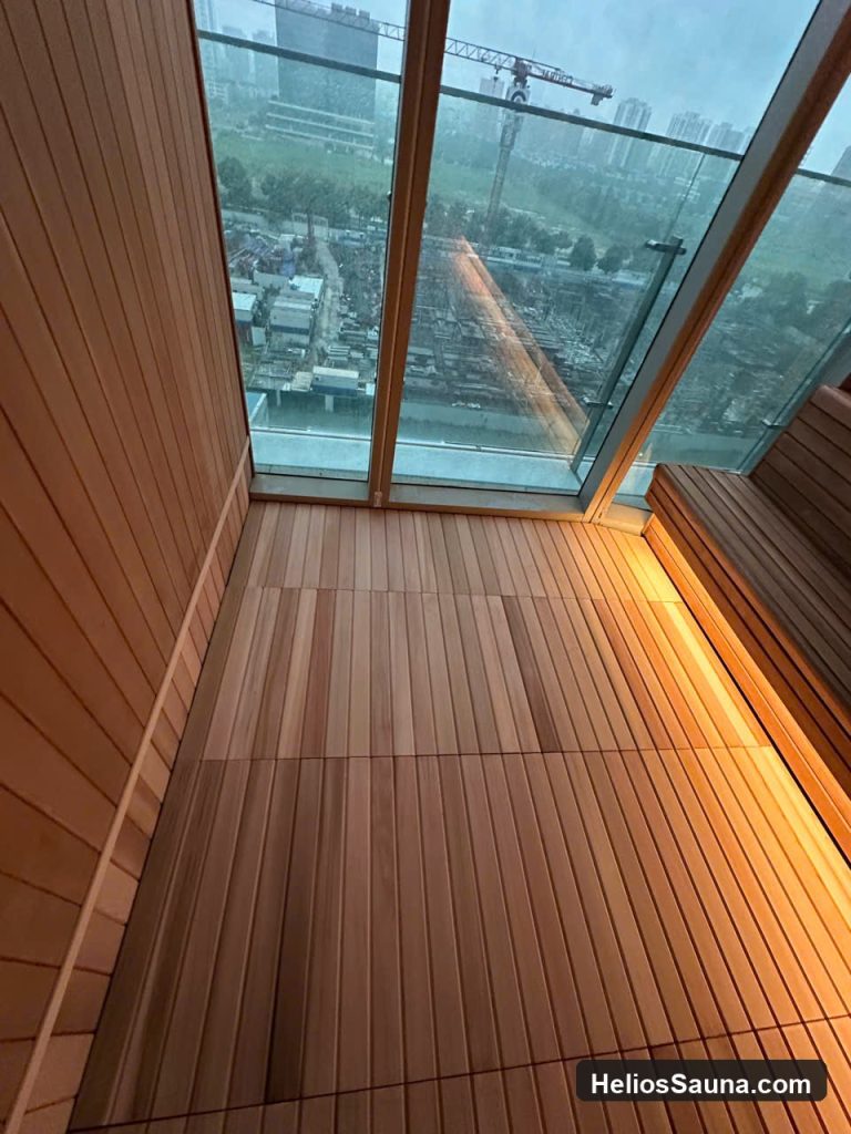 Dự Án Thi Công Tổ Hợp Phòng Xông Hơi Khách Sạn 5 Sao Shilla Daewoo B3CC1 Hà Nội | Helios Sauna