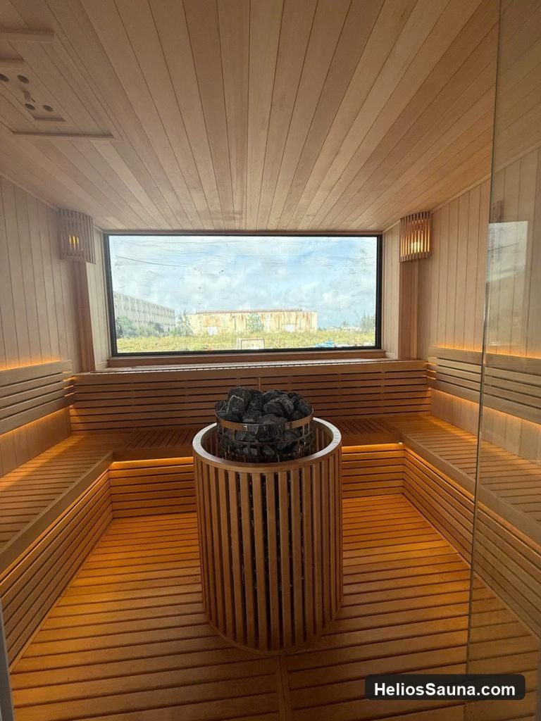 Dự Án Thi Công Khu Xông Hơi & Tắm Sục Jacuzzi Tàu Du Lịch 5 Sao Nam Định | Helios Sauna