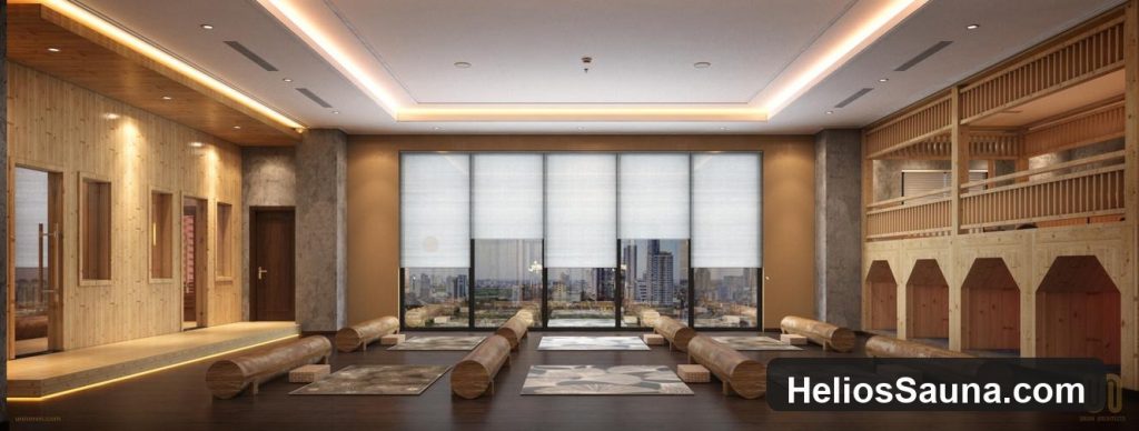 Dự Án Tổ Hợp Xông Hơi Jjimjilbang Hàn Quốc New Phương Anh Spa (Hưng Yên) | Helios Sauna