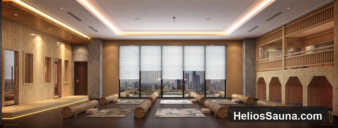 Dự Án Tổ Hợp Xông Hơi Jjimjilbang Hàn Quốc New Phương Anh Spa (Hưng Yên) | Helios Sauna