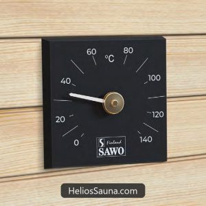 Ẩm Kế & Nhiệt Kế Phòng Xông Hơi SAWO (Thermo-Hygrometer) 1 am ke nhiet ke phong xong hoi sawo thermo hygrometer heliossauna 2