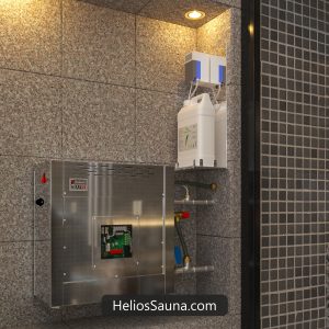 Đầu Phun Hơi Xông Ướt SAWO Steam Head & Ống Trộn Khí Venturi (Inox 304) 5 au phun hoi xong uot sawo steam head ong tron khi venturi inox 304 heliossauna 6