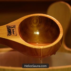 Bộ Xô Gáo Gỗ Xông Hơi SAWO (Gỗ Thông & Tuyết Tùng 4L)